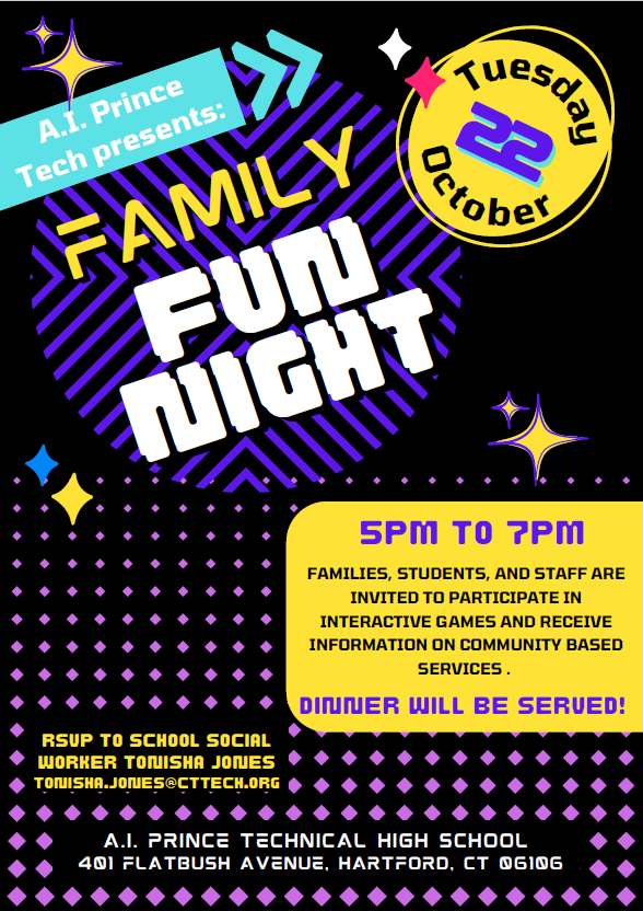 Family Fun Night October 22