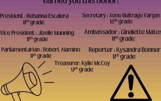 SkillsUSA Officer Announcement