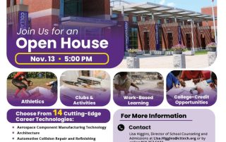 A.I. Prince Technical High School Open House Flyer
